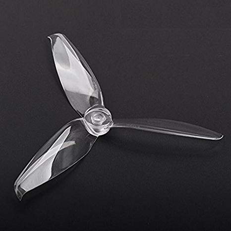 Pro-Range 5152 Tri Blade Flash Propellers 2CW+2CCW 2 Pair - Transparent - Image 4