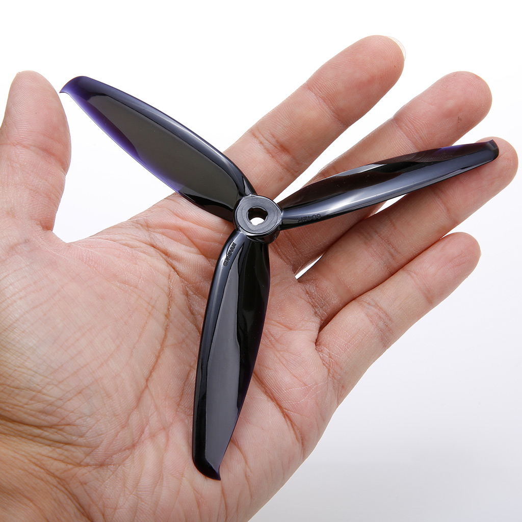 Pro-Range 6042 (6x4.2) Tri Blade Flash Propellers 2CW+2CCW 2 Pair - Black - Image 3