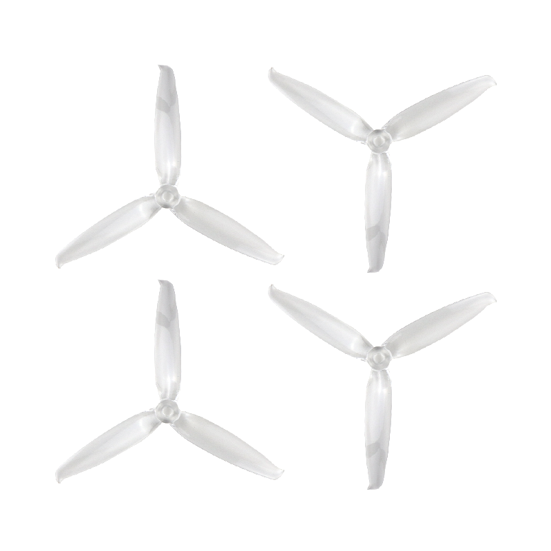 Pro-Range 6042 Tri Blade Flash Propellers 2CW+2CCW 2-Pair - Transparent - Image 2