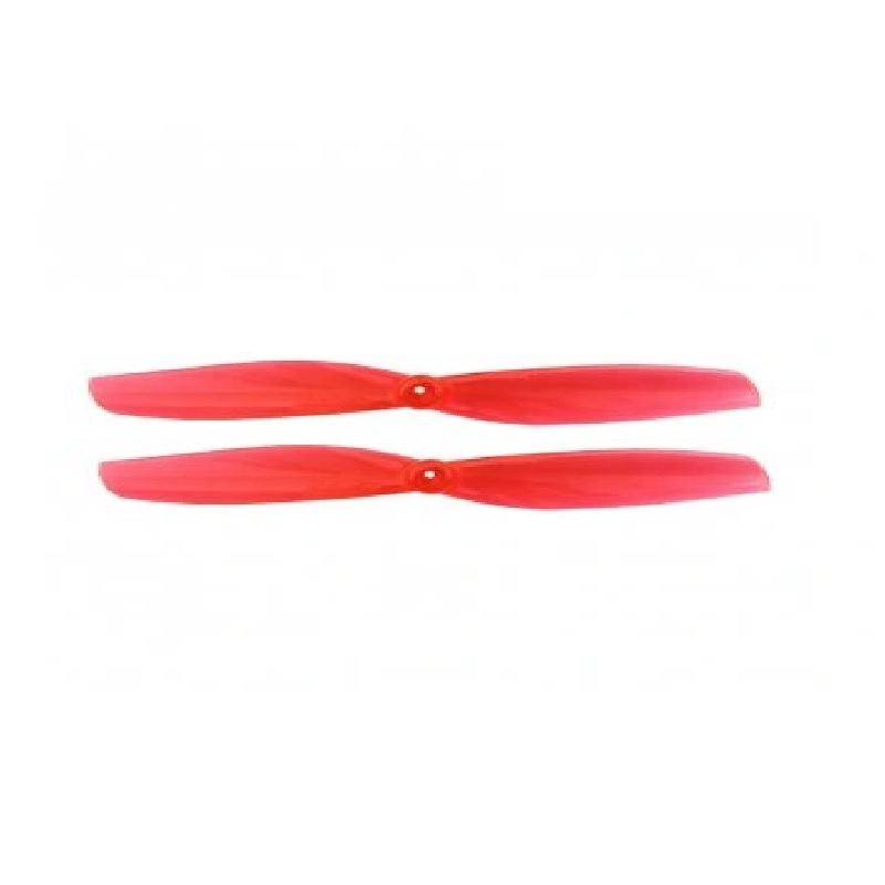Pro-Range 65mm PC 1.5mm Propellers 4CW+4CCW - Clear Red - Image 2