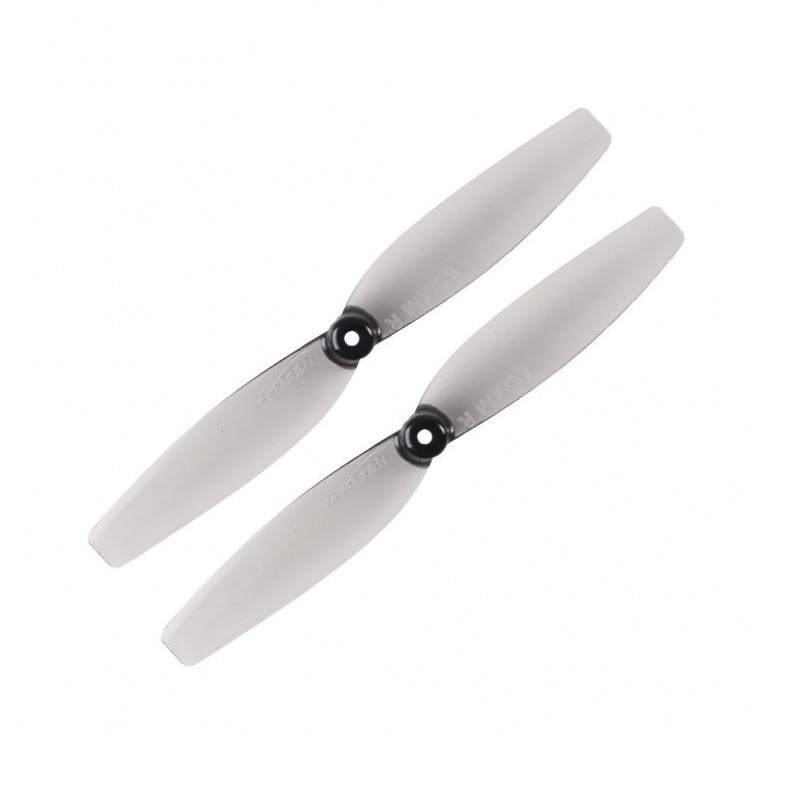 Pro-Range 65mm PC 1mm Propellers 4CW+4CCW - Clear Gray - Image 2