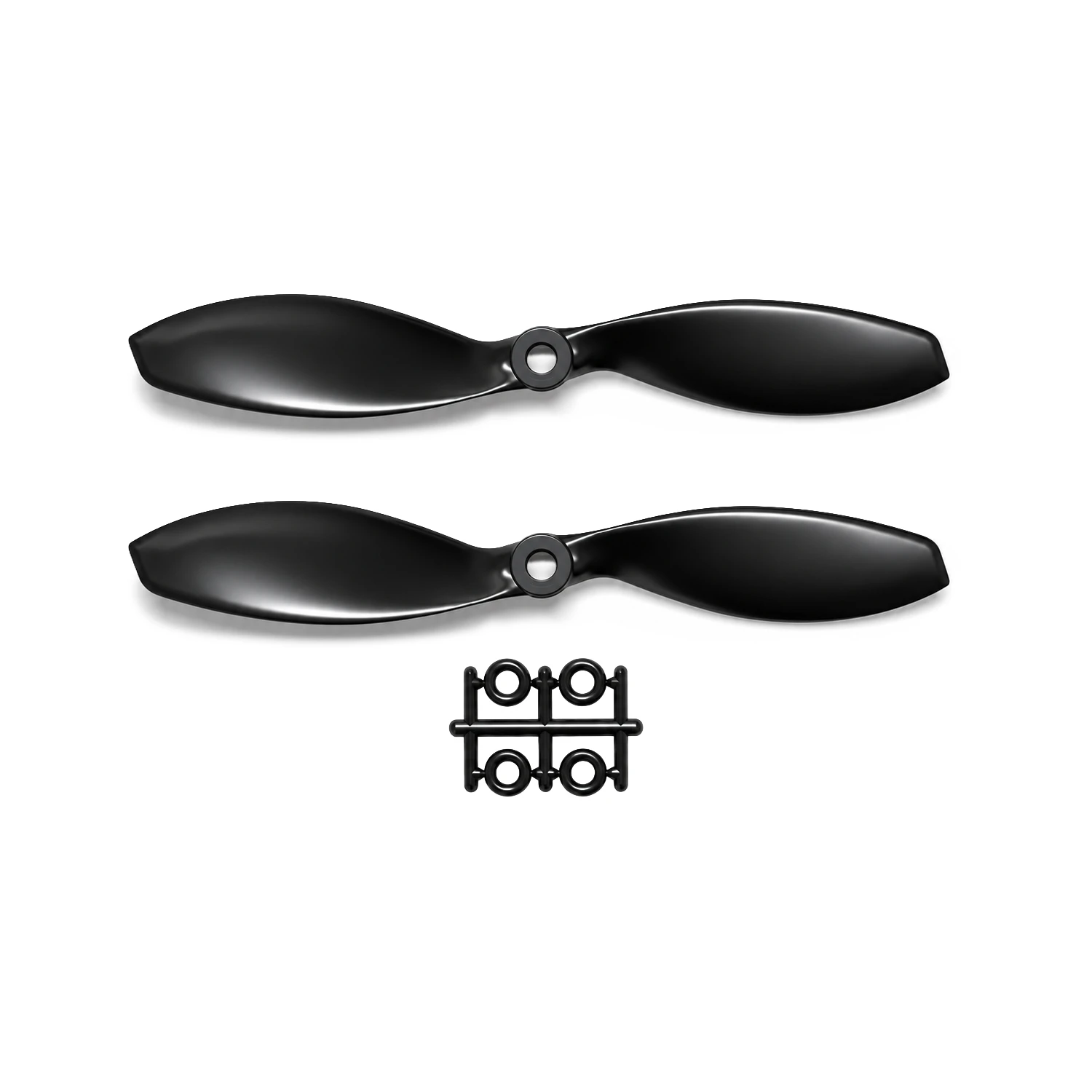 Pro-Range 7038 (7x3.8) ABS Propellers 1CW+1CCW Pair - Black - Image 2