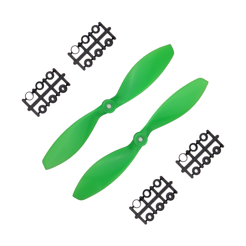 Pro-Range 7038 (7x3.8) ABS Propellers 1CW+1CCW Pair - Green - Image 2