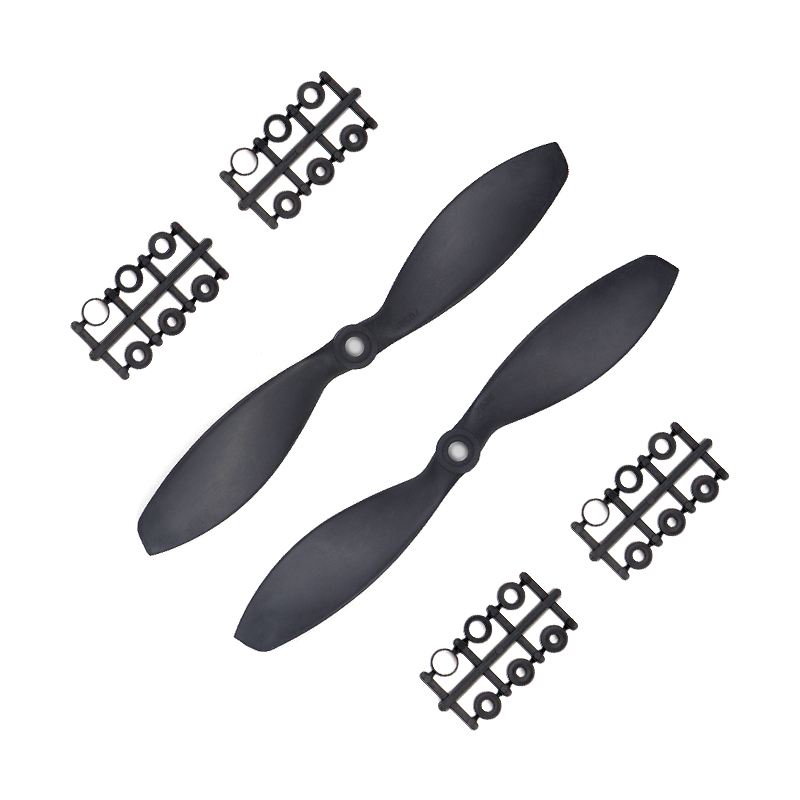 Pro-Range 7038 (7x3.8) Carbon Nylon Propellers 1CW+1CCW Pair - Black - Image 2
