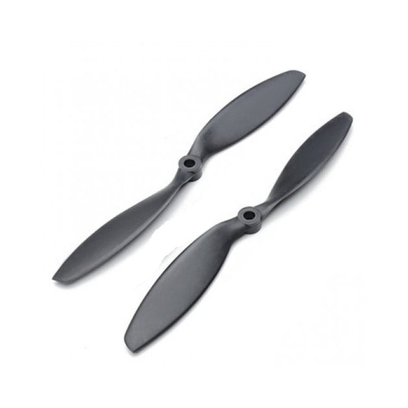 Pro-Range 8038 (8x3.8) Carbon Nylon Propellers - 1CW+1CCW Pair - Black