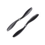Pro-Range 8045 (8x4.5) Carbon Fiber Propellers 1CW+1CCW Pair - Black