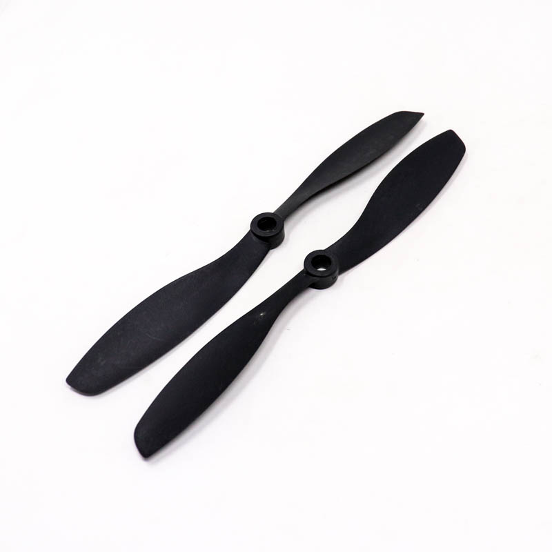 Pro-Range 8045 (8x4.5) Carbon Nylon Propellers 1CW+1CCW Pair - Black - Image 2