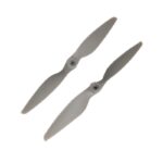 Pro-Range 8045 (8x4.5) Glass Fiber Nylon Propellers 1CW+1CCW Pair - Gray