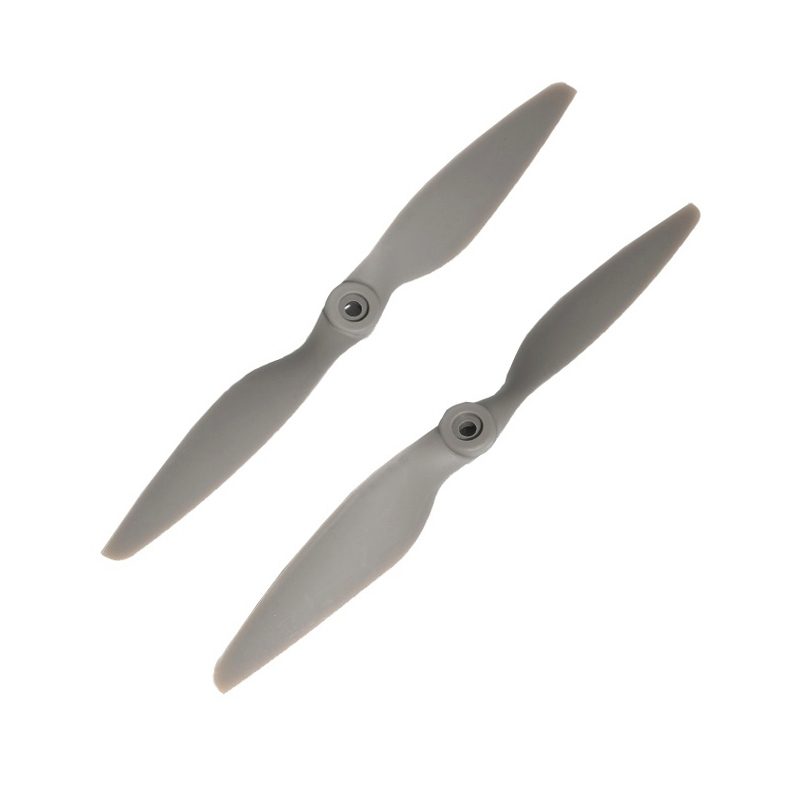 Pro-Range 8045 (8x4.5) Glass Fiber Nylon Propellers 1CW+1CCW Pair - Gray