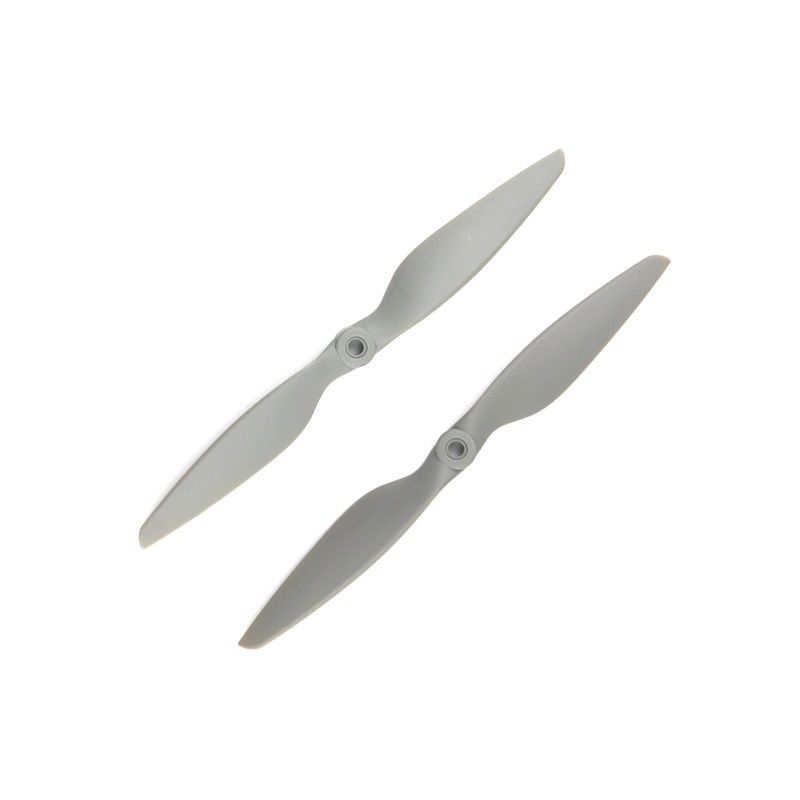 Pro-Range 9045 (9x4.5) Glass Fiber Nylon Propellers 1CW+1CCW Pair - Gray