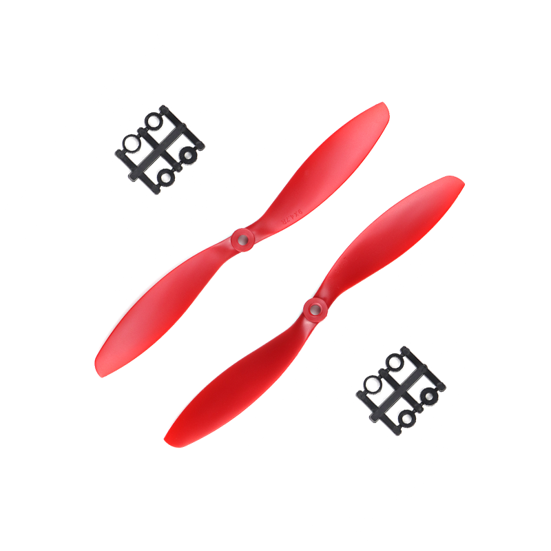 Pro-Range 9047 (9x4.7) ABS Propellers 1CW+1CCW Pair - Red - Image 2