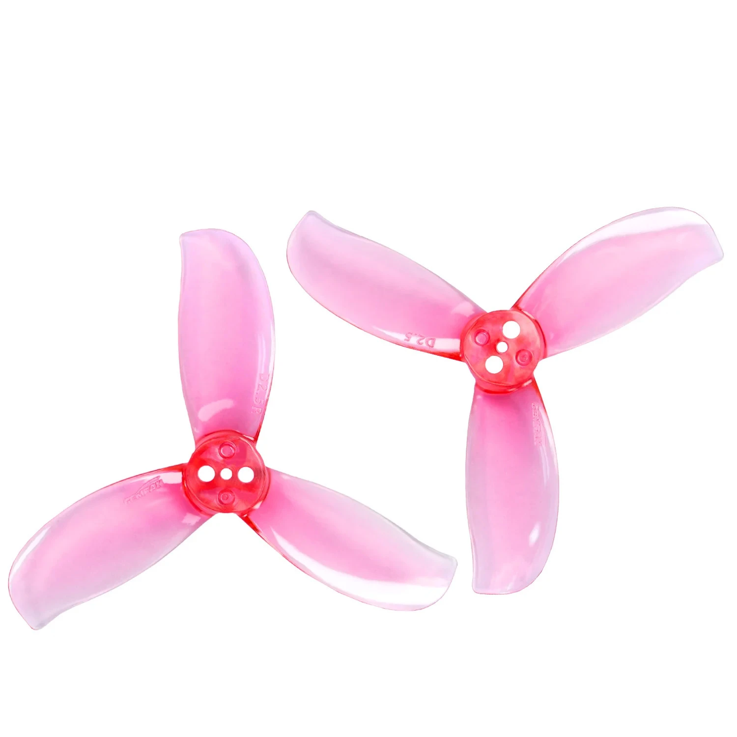Pro-Range D2.5 Ducted PC 3-Blade Propeller - 4CW+4CCW Pack - Pink - Image 2