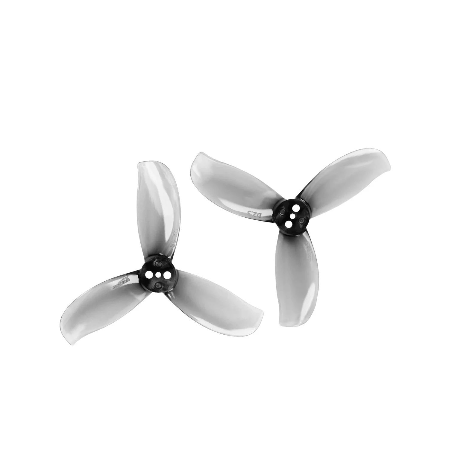 Pro-Range D2.5 Ducted PC 3-Blade Propeller 8-Pack (4CW+4CCW) - Clear Grey - Image 2