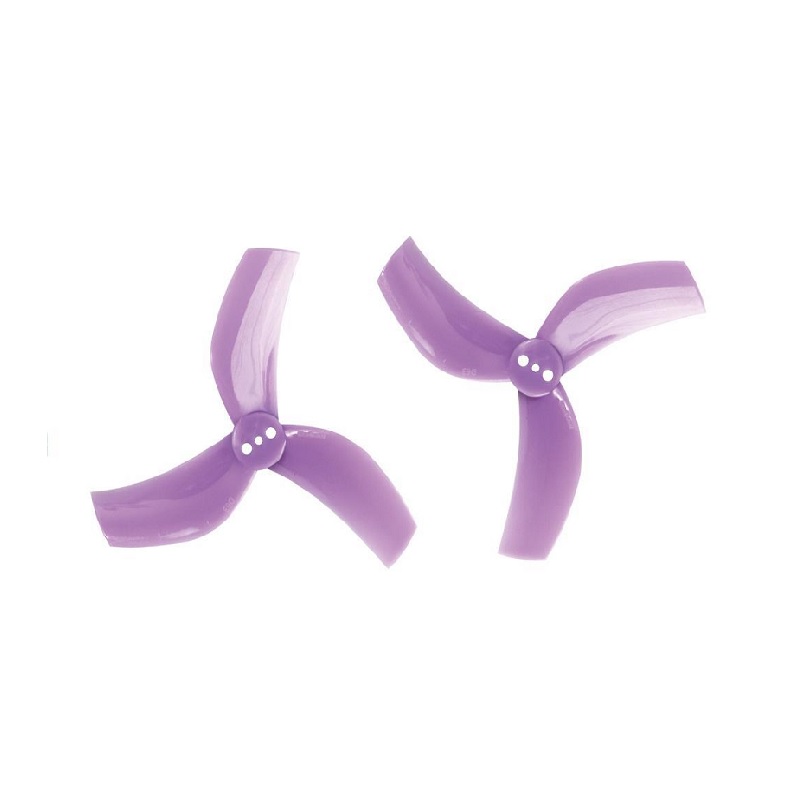 Pro-Range D63 Ducted PC 3-Blade 1.5mm Propellers 4CW+4CCW - Purple - Image 2
