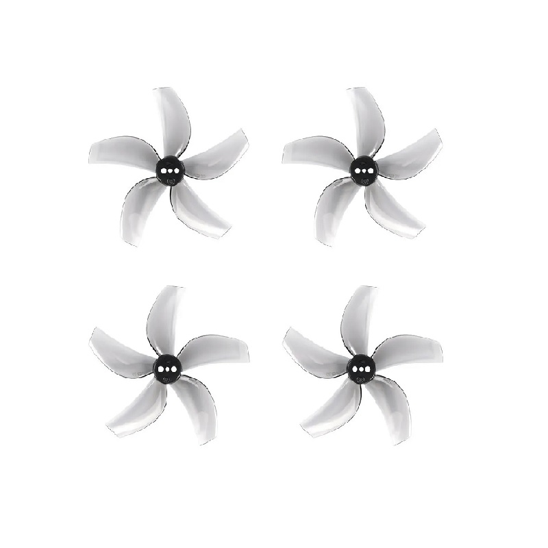 Pro-Range D63 Ducted PC 5 Blade 1.5mm Propellers 4CW+4CCW - Clear Gray - Image 2