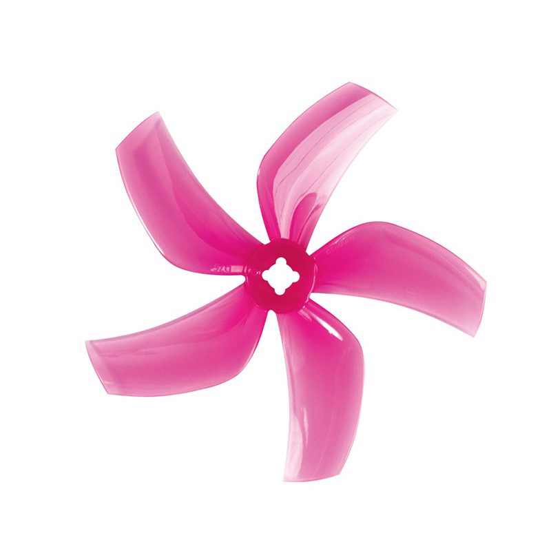 Pro-Range D76 Ducted PC 5 Blade 1.5mm & M5 Propellers 2CW+2CCW - Pink