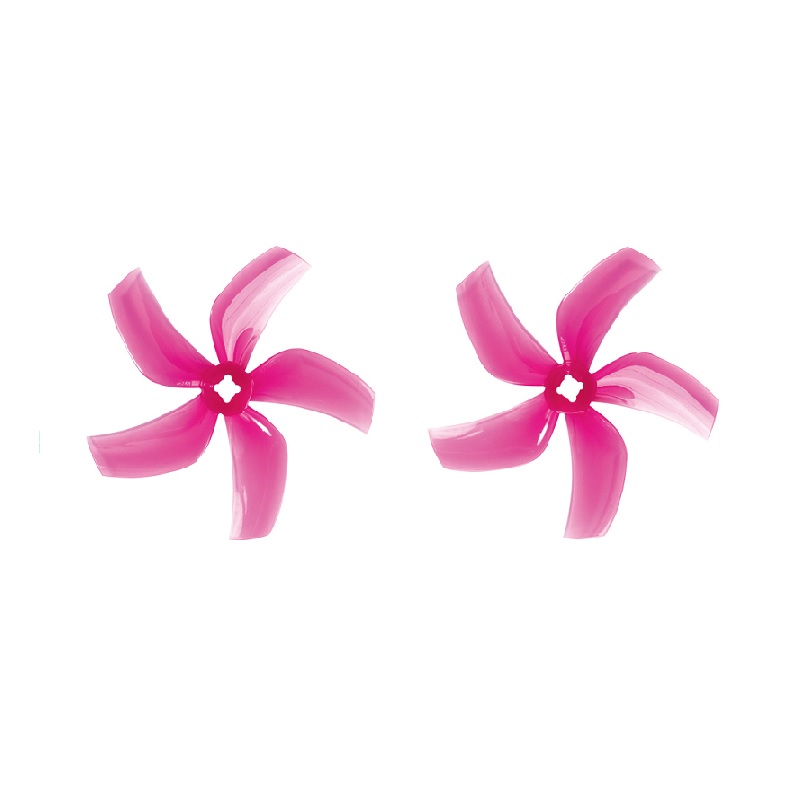 Pro-Range D76 Ducted PC 5 Blade 1.5mm & M5 Propellers 2CW+2CCW - Pink - Image 2