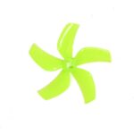 Pro-Range D76 Ducted PC 5 Blade 1.5mm&M5 Propellers 2CW+2CCW - Yellow