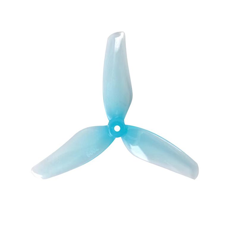 Pro-Range Hurricane 2009 PC 3-Blade 0.9" Pitch Propellers 4CW+4CCW - Blue - Image 2