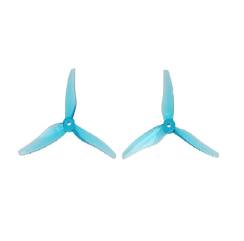 Pro-Range Hurricane 5536 3-Blade PC Props (2CW+2CCW) Clear Blue - Image 2