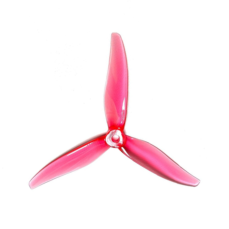 Pro-Range Hurricane MCK ReV3 51366-3 PC Tri-Blade FPV Drone Propeller - Strawberry Jam - (2CCW+2CW)