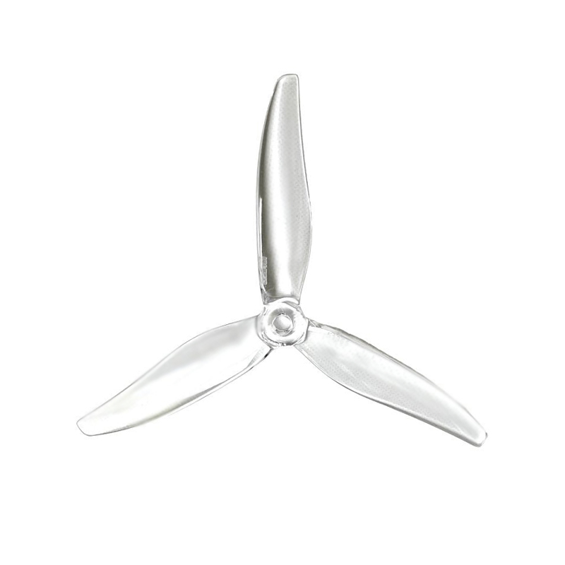 Pro-Range Hurricane MCK ReV3 51366-3 PC Tri-Blade FPV Propeller 5x2.8 - Light Speed Clear (2CCW+2CW)
