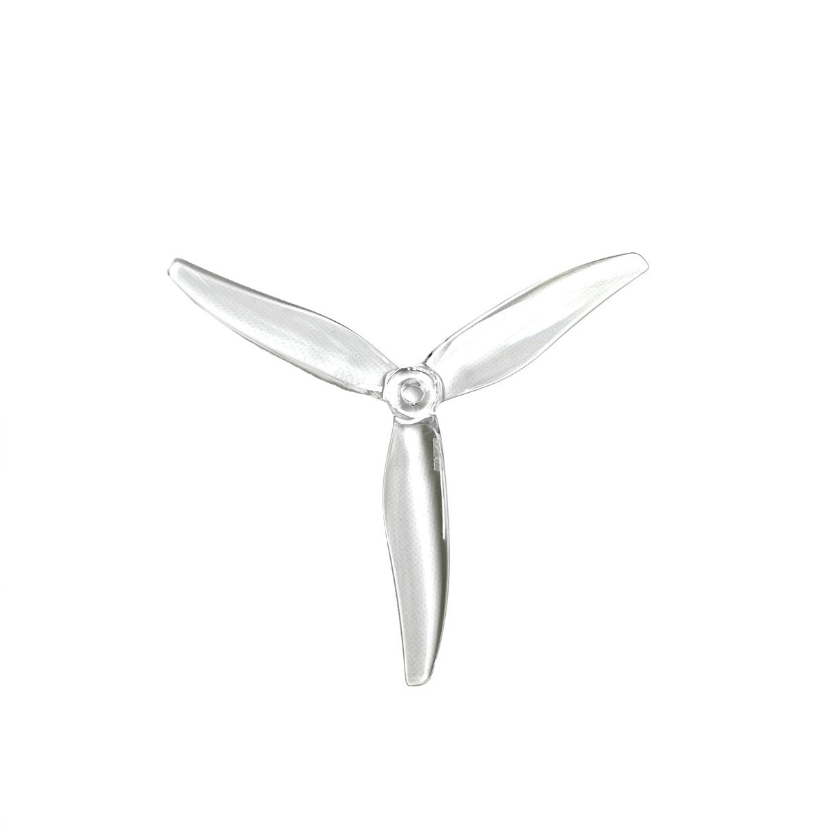 Pro-Range Hurricane MCK ReV3 51366-3 PC Tri-Blade FPV Propeller 5x2.8 - Light Speed Clear (2CCW+2CW) - Image 2
