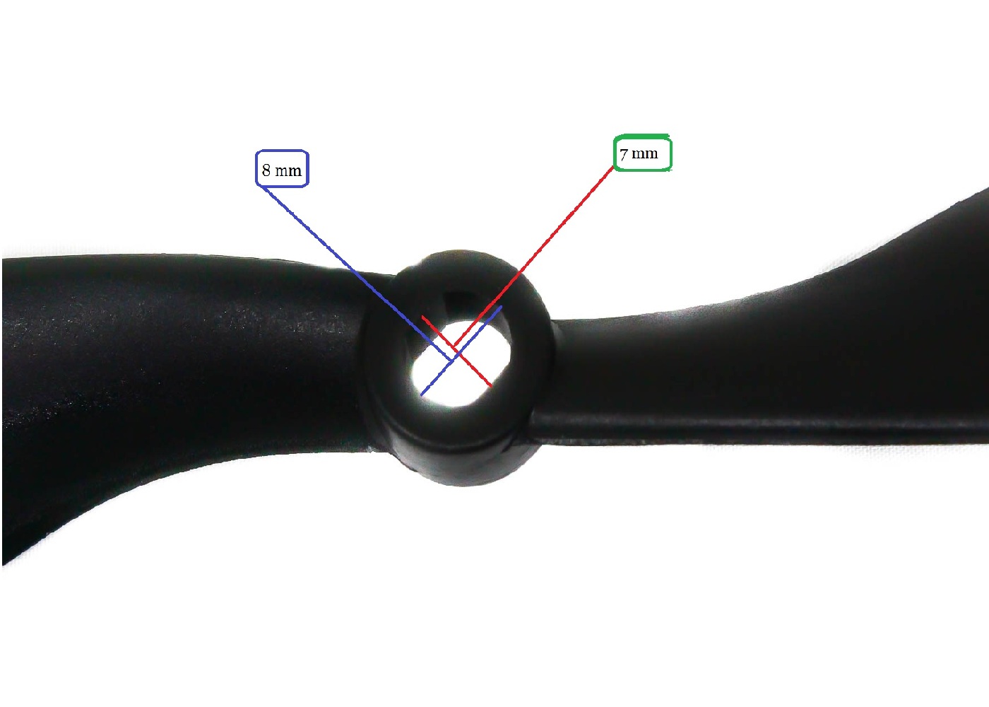 Pro-Range Propellers 1045 (10x4.5) Carbon Nylon DJI 1CW+1CCW Pair - Black - Image 5
