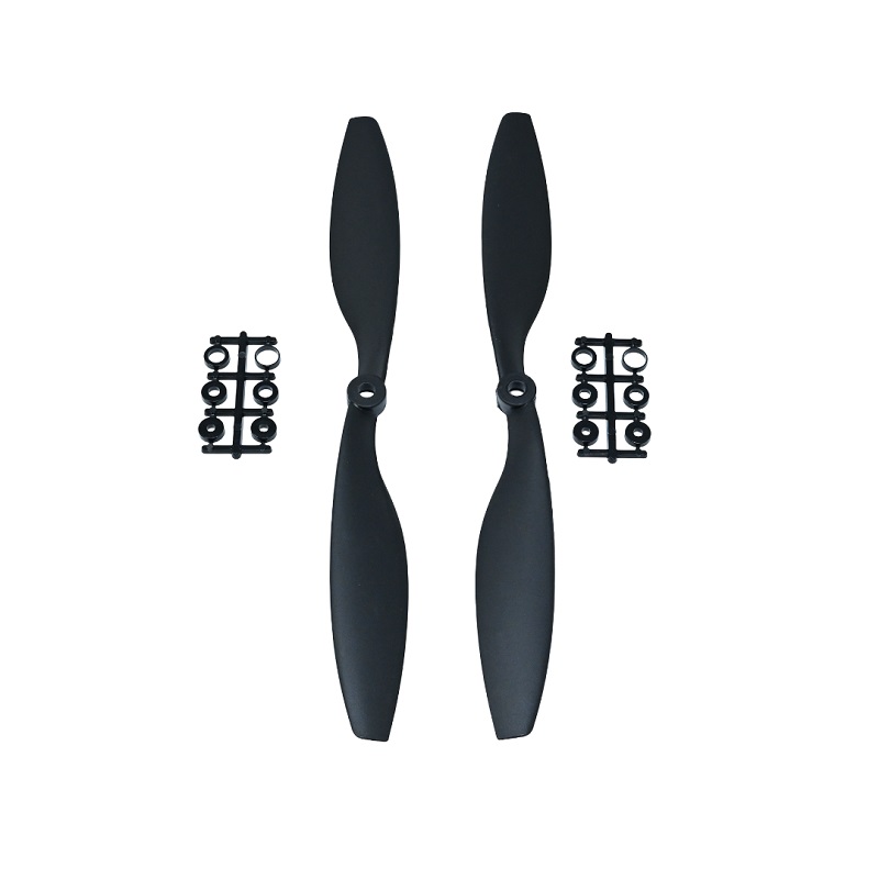 Pro-Range Propellers 1045 (10x4.5) Glass Fiber Nylon 1CW+1CCW Pair - Black - Image 2
