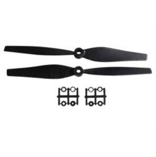 Pro-Range Propellers 8045 (8x4.5) Carbon Nylon 3D Black 1CW+1CCW Pair - Image 2
