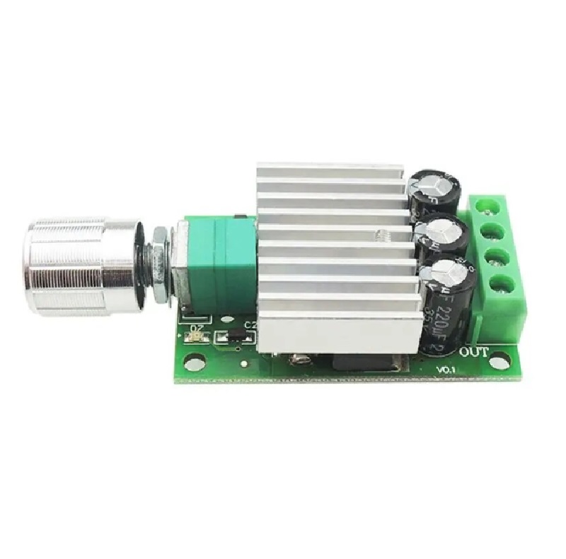 PWM DC Motor Speed Regulator 12V 24V 10A - Image 2
