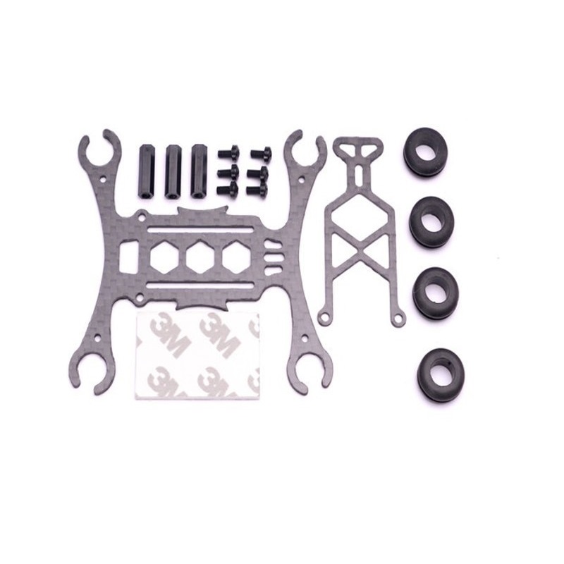 QX95 Brushed Racing Quadcopter Frame Carbon Fiber - Image 3