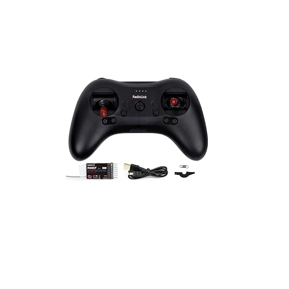 RadioLink T8S 2.4GHz 8CH Transmitter + R8EF Receiver with Built-in Rechargeable Battery and Bluetooth - Image 3