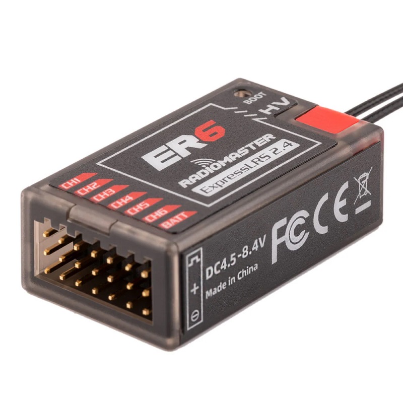 RadioMaster ER6 2.4GHz ELRS PWM Receiver - Image 2