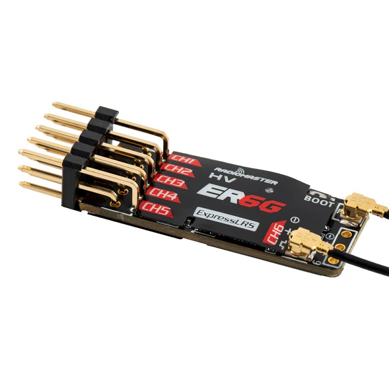 RadioMaster ER6G 2.4GHz ELRS PWM Receiver - Image 2