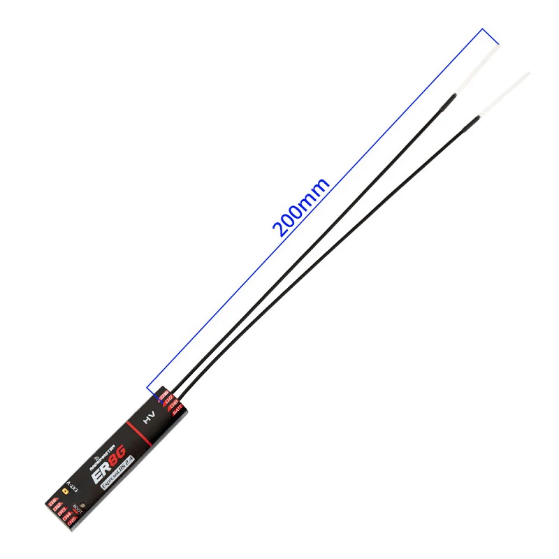 RadioMaster ER8G 2.4GHz ELRS PWM Receiver - Image 6