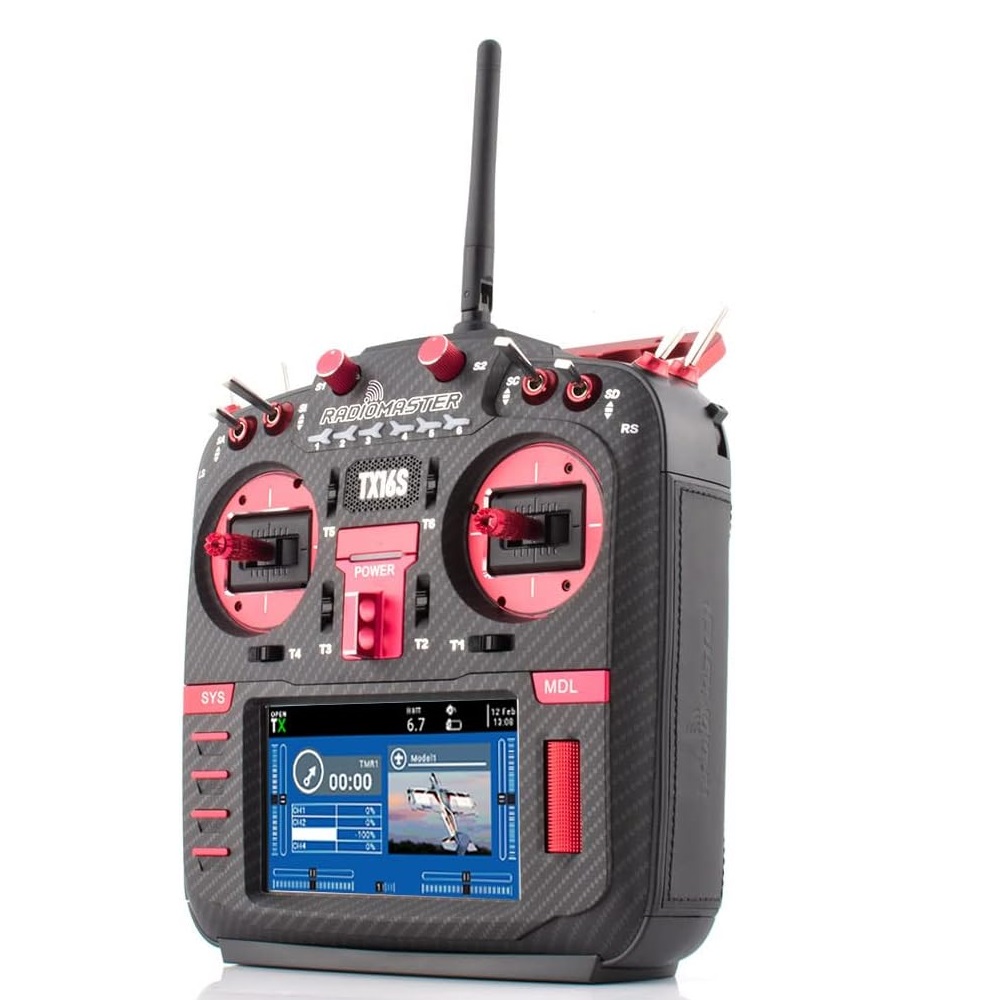 RadioMaster TX16S Mark II Max Radio Controller (M2) - ELRS - Red - Image 3