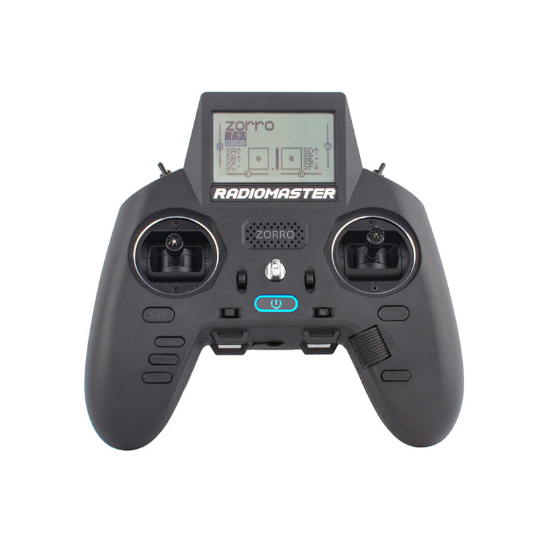 RadioMaster Zorro Radio Transmitter 4-in-1 with RP1 Receiver - Black