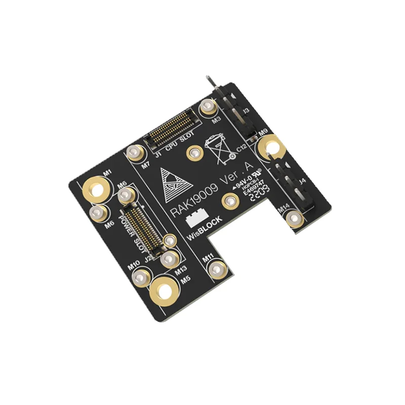 RAKwireless RAK19009+RAK19012 WisBlock Base & USB LiPo Solar Power Slot Module