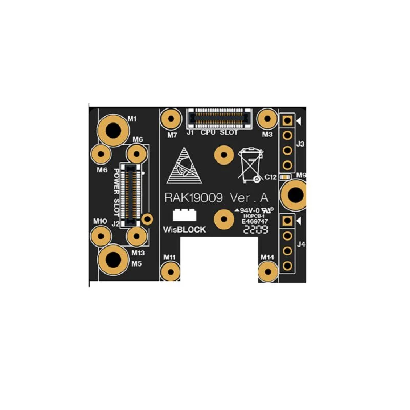 RAKwireless RAK19009+RAK19012 WisBlock Base & USB LiPo Solar Power Slot Module - Image 2