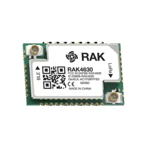 RAKwireless RAK4630 WisDuo LoRaWAN & BLE 5.0 Module w/ IPEX (EU868/RU864/IN865)