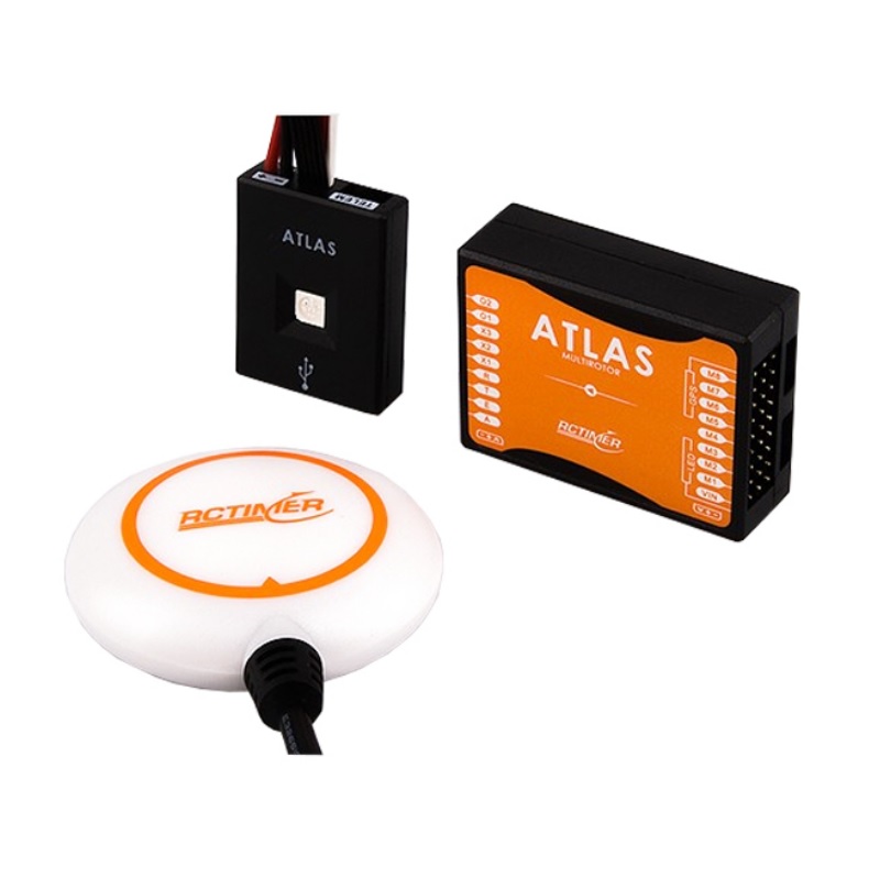 RCTimer ATLAS Flight Control System with GPS and LED Module - Image 2