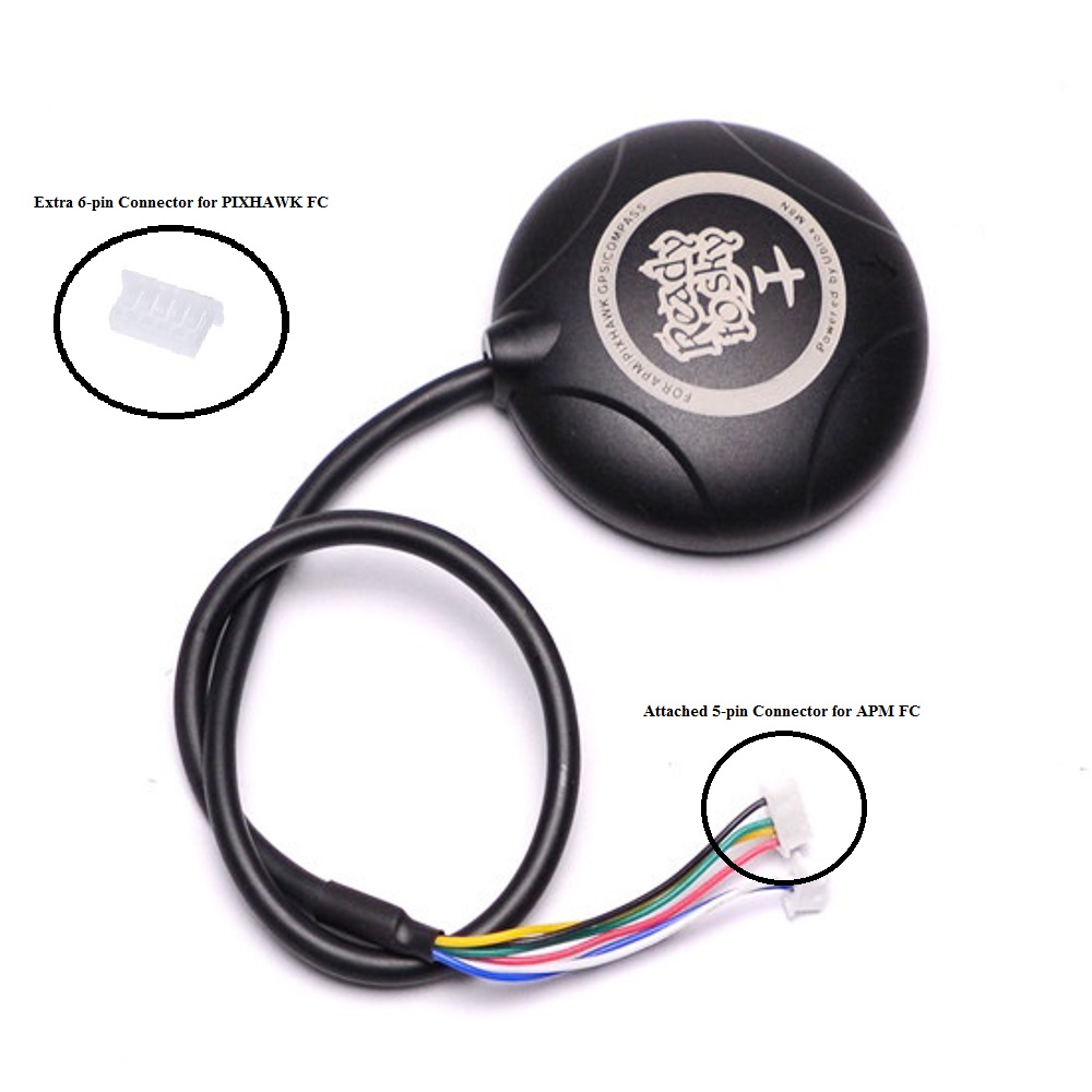 ReadyToSky NEO-M8N GPS Module w/ Compass for APM/Pixhawk - Image 4