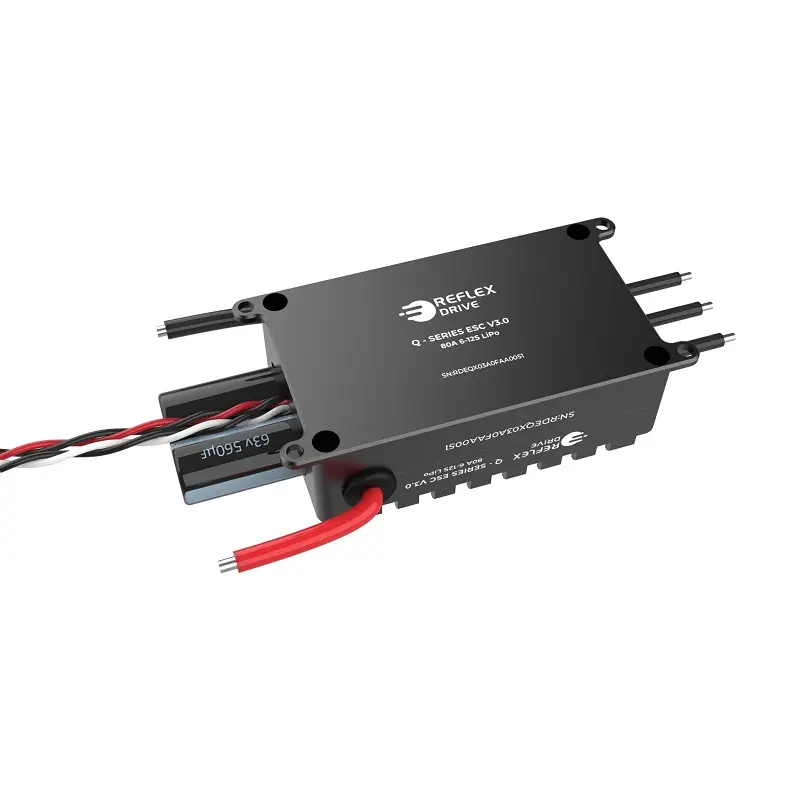 Reflex Drive Q-Series 12S 80A Trapezoidal ESC - Image 3