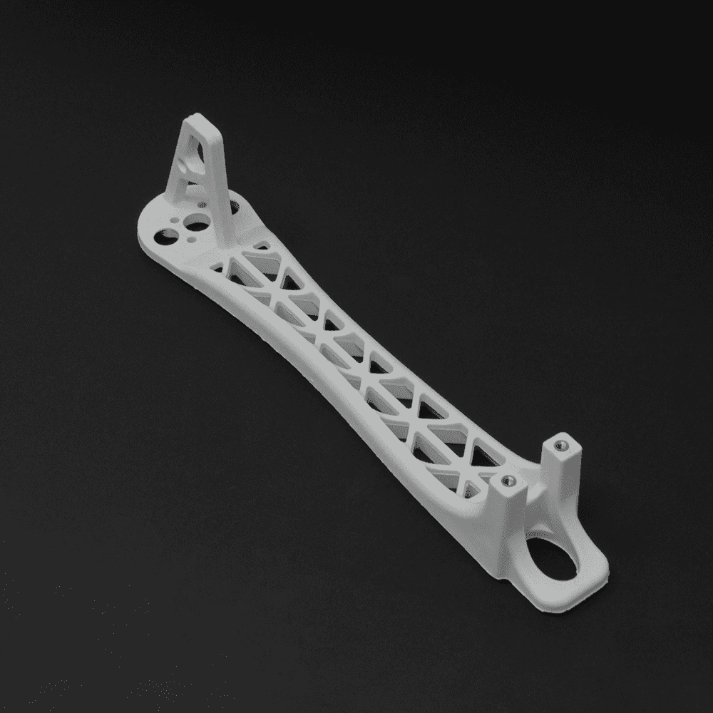 Robu F450 F550 Q450 Q550 Replacement Frame Arm (White, 220mm) - Image 2