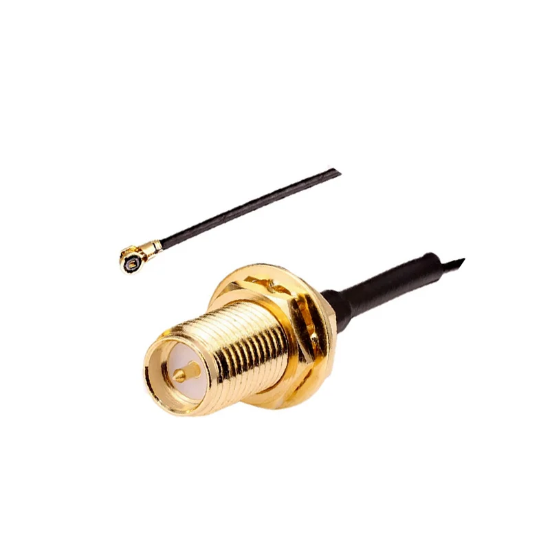 RP-SMA Female to IPEX4 Connector Cable 10cm RG0.81
