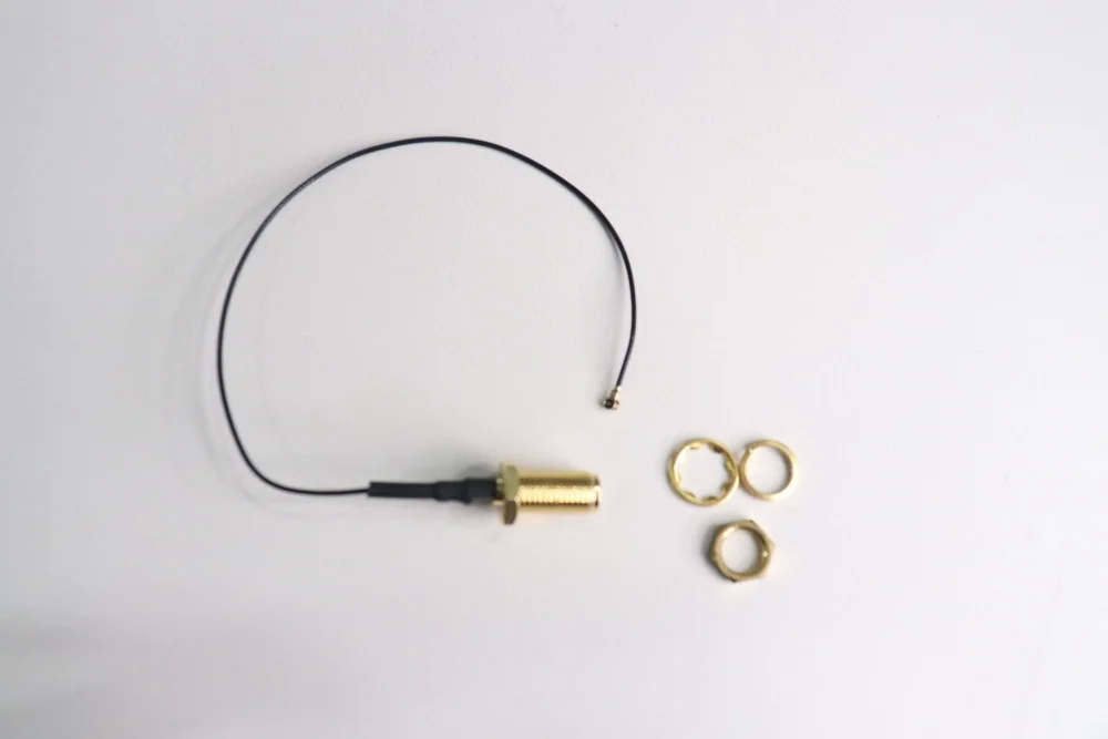 RP-SMA Male to IPEX4 Connector Cable 15cm RG0.81 - Image 3