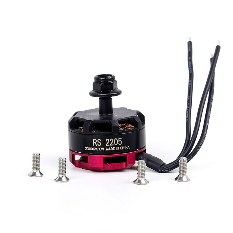 RS2205 2300KV Brushless DC Motor - Black Cap (CW Rotation) - Image 3