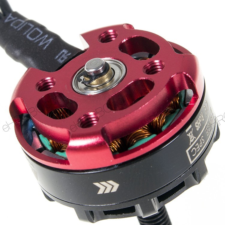 RS2205 2300KV Brushless DC Motor for QAV250 QAV300 Racing Multicopter - Silver Cap (CCW Rotation) - Image 2