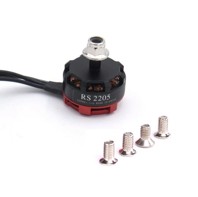 RS2205 2300KV Brushless DC Motor for QAV250 QAV300 Racing Multicopter - Silver Cap (CCW Rotation) - Image 4